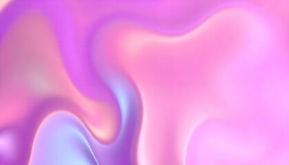 Obraz premium Colourful Holo gradient background of purple and blue, Swirling, Render 3D surface and iridescent colors. reminiscent of a cosmic nebula