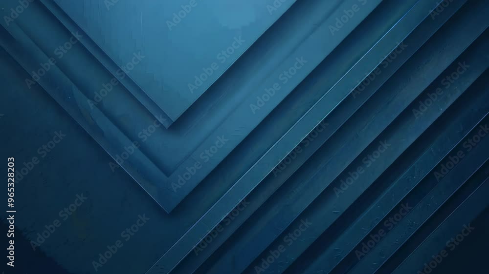 Poster abstract blue layers creating depth and texture