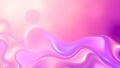 Holo gradient of purple and blue, Swirling, Render 3D surface and iridescent colors. reminiscent of a cosmic nebula