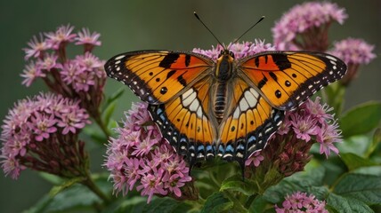 Obraz premium Intricate Butterfly Photography on World Photography Day