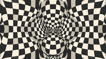 optical illusion pattern wallpaper