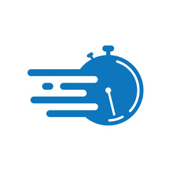 Fast Time logo vector template