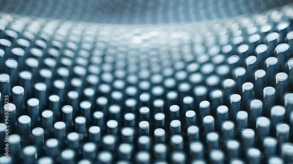 Poster an abstract image showcasing a textured surface with a pattern of evenly spaced dots