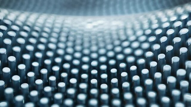 An abstract image showcasing a textured surface with a pattern of evenly spaced dots
