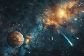 Beautiful Outer Space View