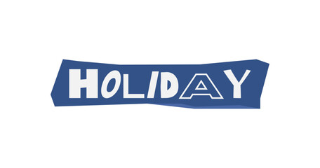 Holiday Decorative Magazine Collage Style