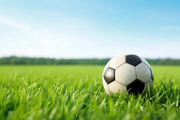 Soccer field ball football.
