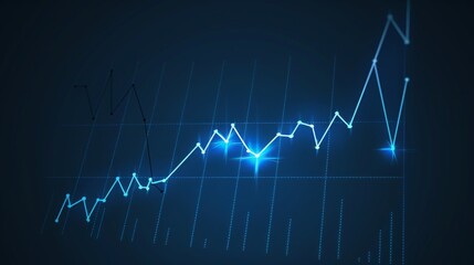 A simple graph. A graph that is rising steadily. There are periods of slight decline, but overall it is rising steadily