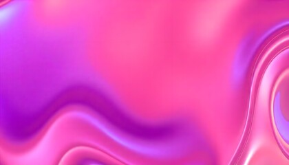 Obraz premium Swirling, iridescent liquid with hues of purple and blue, Holo gradient. reminiscent of a cosmic nebula