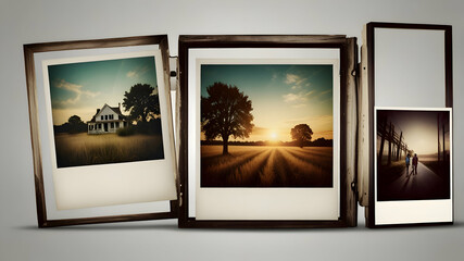 frame on the wall