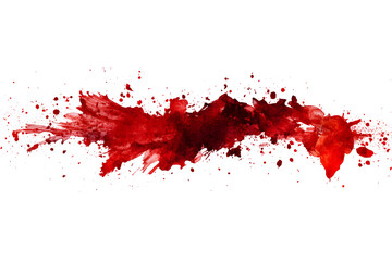 blood or paint splatters isolated on white background,graphic resources,halloween concept	
