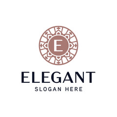 Classic Monogram Design Template for Timeless Brand Identity