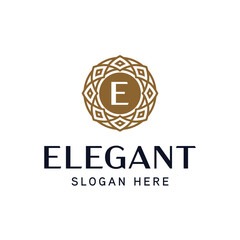 Premium Crest Design Template for High-End and Traditional Brands