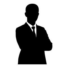 Men Suits silhouette  Vector image
