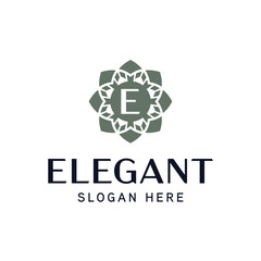 Classic Monogram Design Template for Timeless Brand Identity