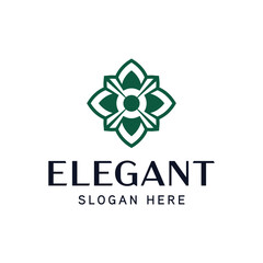 Fototapeta premium Elegant Ornamental Emblem for Premium and High-End Brands