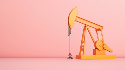 Dynamic Energy Sector Analysis: Oil Price Chart Market Insights in with Copy Space, Selective Focus -