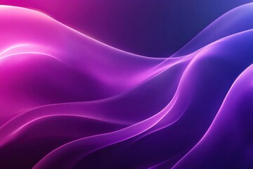 Obraz premium Abstract Purple and Blue Swirling Waves
