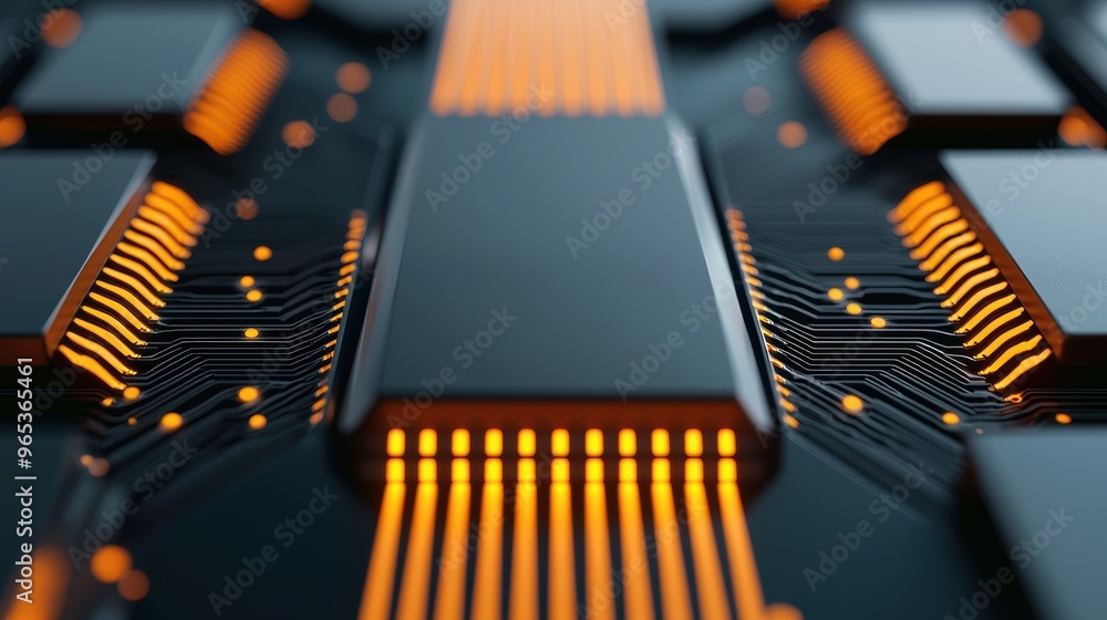 Poster futuristic energy price index dynamic hologram data visualization in with copy space on black backgr