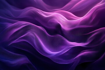 Fototapeta premium Abstract Purple and Black Wavy Mesh Background