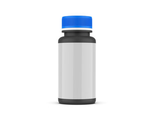 supplement bottle for mockup