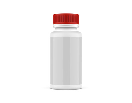 supplement bottle for mockup
