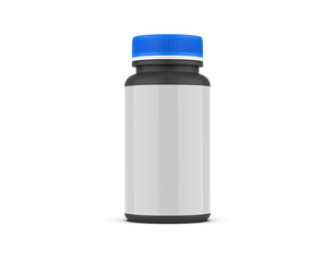 supplement bottle for mockup