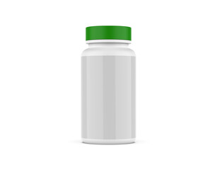 supplement bottle for mockup