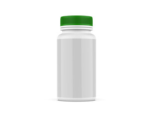 supplement bottle for mockup