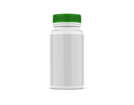 supplement bottle for mockup