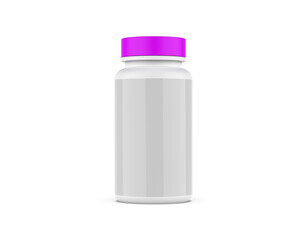 supplement bottle for mockup
