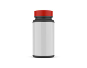 supplement bottle for mockup