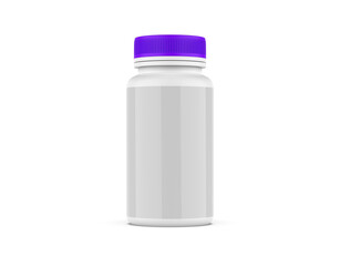 supplement bottle for mockup