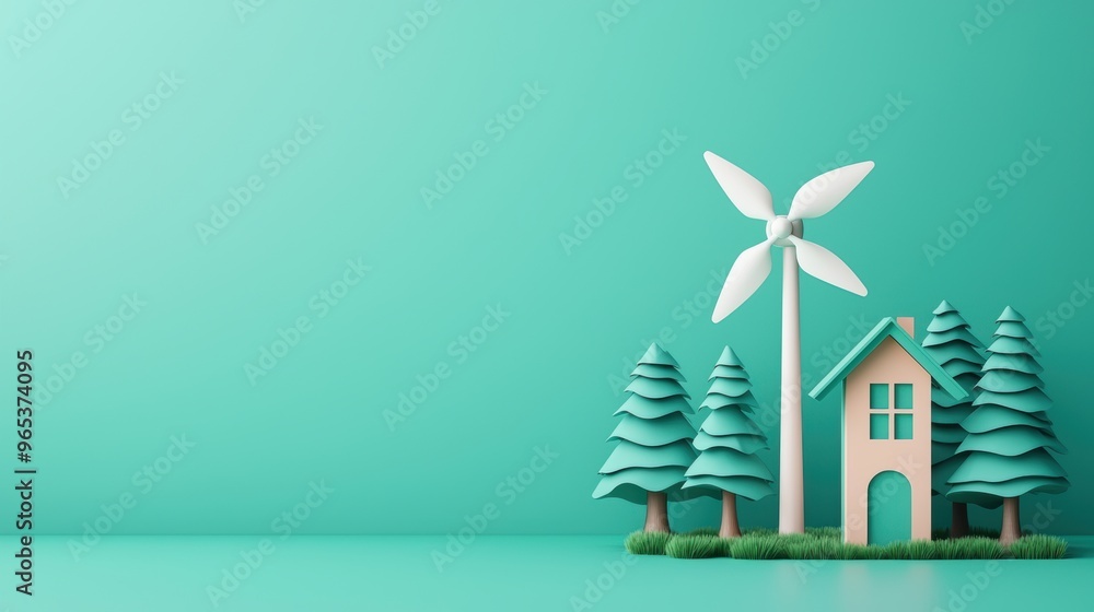Poster innovating energy efficiency models to minimize oil dependency with copy space and selective focus o