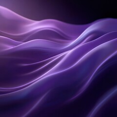 Obraz premium Abstract Purple Wavy Fabric Background