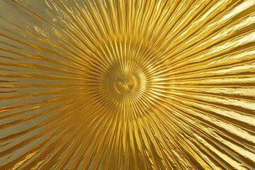 Brilliant Gold Texture Against a Sunny Background