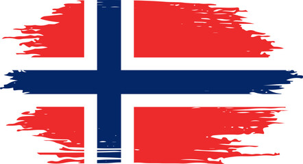 Brush On NORWAY Flag