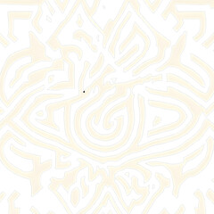 Fototapeta premium Seamless abstract background with flowing lines, circles, and geometric patterns in a decorative design