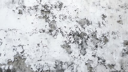 Fototapeta premium A textured wall surface showing peeling paint and a weathered appearance, ideal for backgrounds in various design projects.