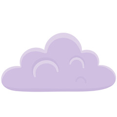 Halloween purple cloud 