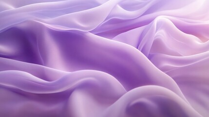 Obraz premium Draped Purple Fabric with Delicate Texture