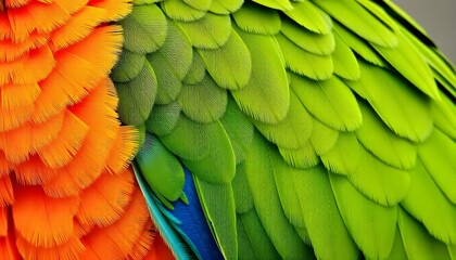 Obraz premium Render a 3D model of a parrot with realistic textures and feathers.