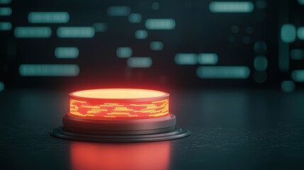 Illuminated Oil and Energy Futures: Futuristic Holographic Trading Environment with Copy Space, Selective Focus, and Quality