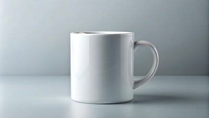 White Mug Mockup Design