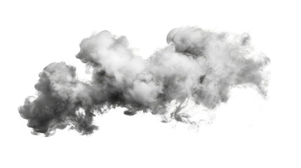 Abstract Glitch Art Background with Cloud Shape and Pixelated Pattern