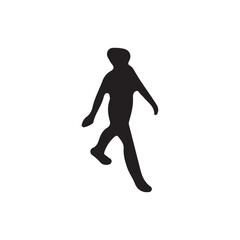 silhouette of a person with a sword