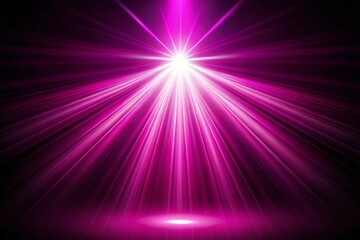 Fototapeta premium Dynamic Spotlight Effects with Radiant Glows and Soft Beams on Dark Backgrounds