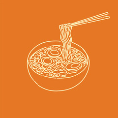 Japanese food in a bowl