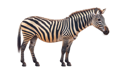 Zebra Stripes Abstract Glitch Art Background