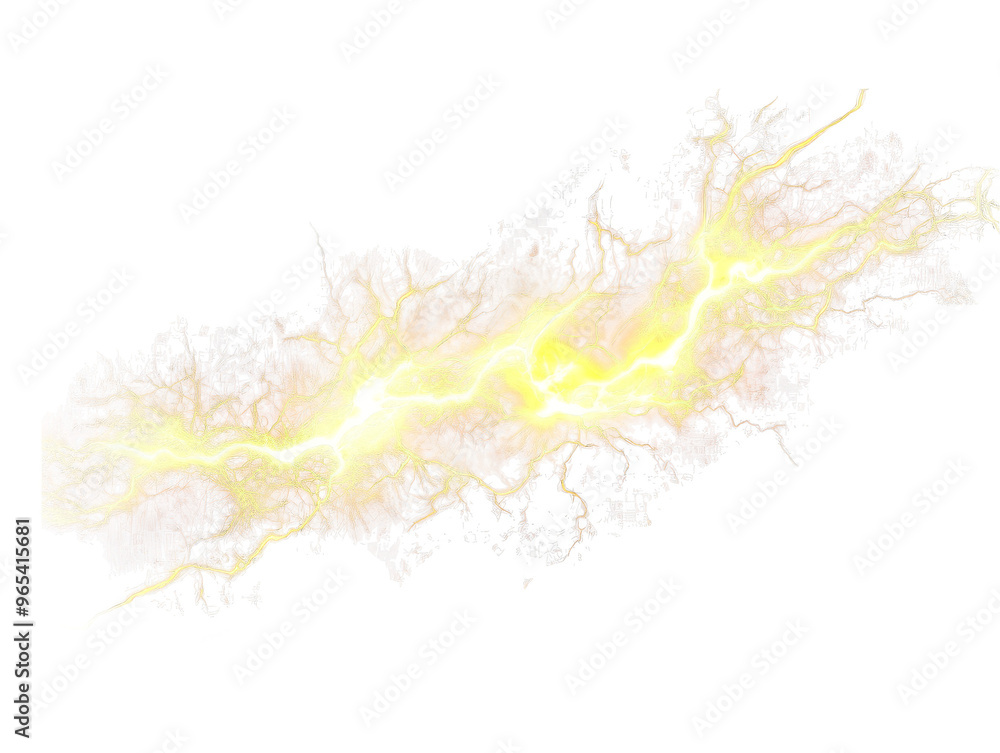 Poster abstract lightning bolt pattern with pixelated background